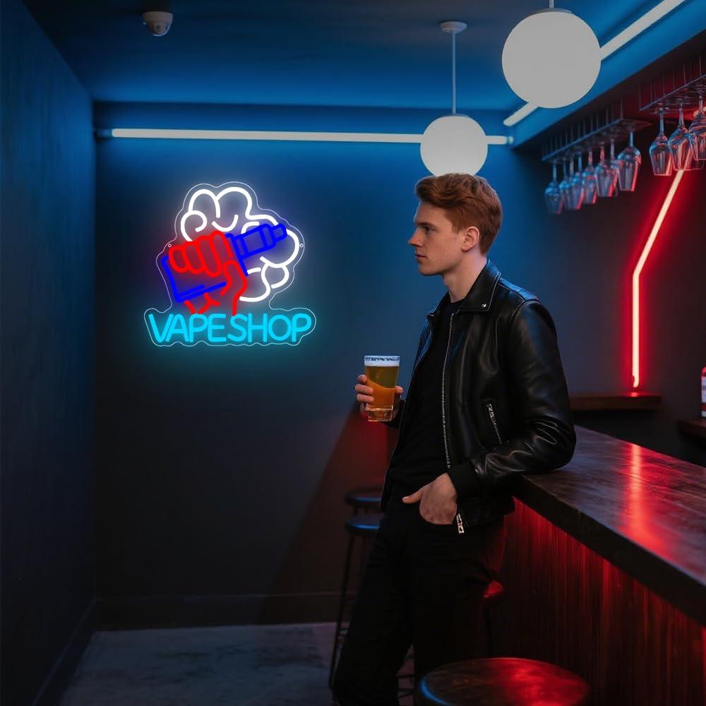 Vape Shop Neon Sign Electronic - огляд і ціна Vaping Store